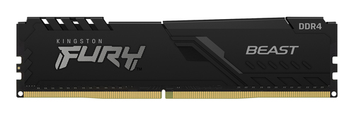 KF437C19BB1/16 MEMORIA DIMM DDR4 KINGSTON KF437C19BB1/16 16GB 1X16GB 3733MHZ 1GX8 FURY BEAST BLACK CL19