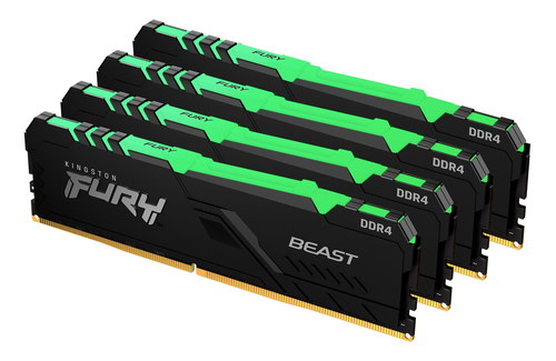 Kingston Technology FURY Beast RGB Speichermodul 32 GB 4 x 8 GB DDR4 3000 MHz