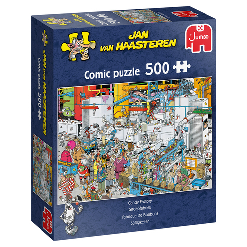 Jan van Haasteren - Candy Factory (500 Pieces)