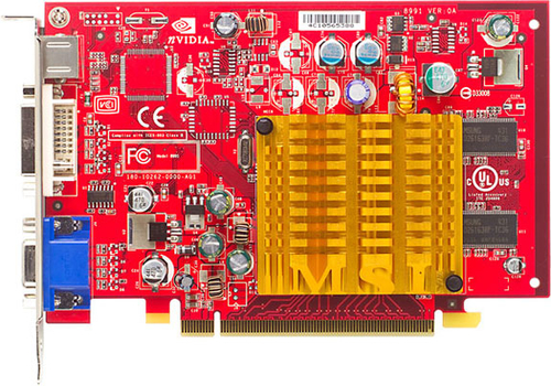 MSI Geforce 6200TC 64MB unboard