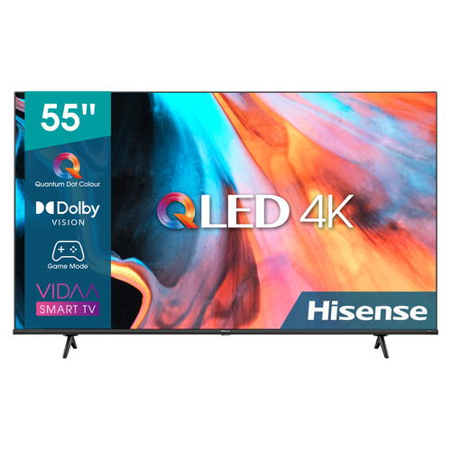 Hisense 55E77HQ 139,7 cm (55") 4K Ultra HD Smart TV Wi-Fi Черный 250 cd/m²