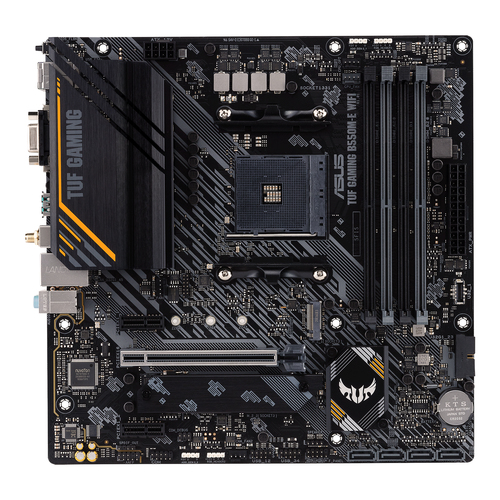 ASUS TUF GAMING B550M-E WIFI AMD B550 Разъем AM4 Микро ATX
