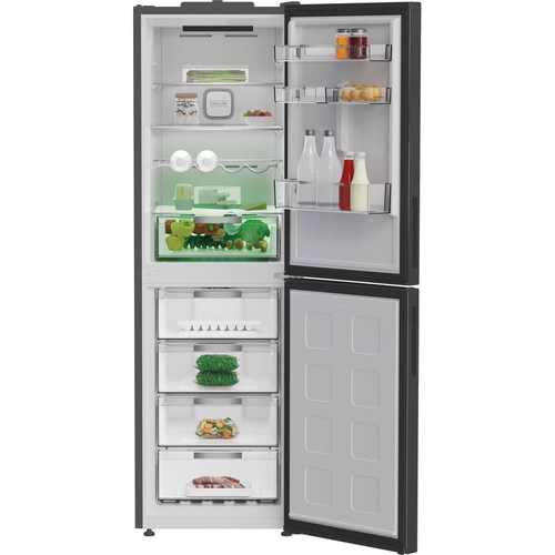 Hotpoint Hpkf 6353 XBR4UK 50/50 Fridge Freezer - Dark Inox, Silver/Grey - image 4