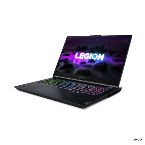 Lenovo Legion 5 17ACH6H AMD Ryzen™ 7 5800H Ноутбук 43,9 cm (17.3") Full HD 16 GB DDR4-SDRAM 1 TB Твердотельный накопитель (SSD) NVIDIA GeForce RTX 3070 Wi-Fi 6 (802.11ax) Windows 11 Home Черный, Синий Немецкий