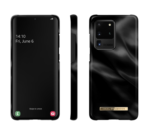 iDeal of Sweden Printed Case Galaxy S20 Ultra Black Satin – image 2