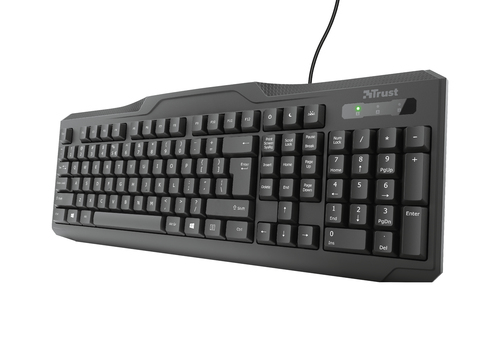 Trust TK-100 keyboard Office USB QWERTY UK English Black – image 2