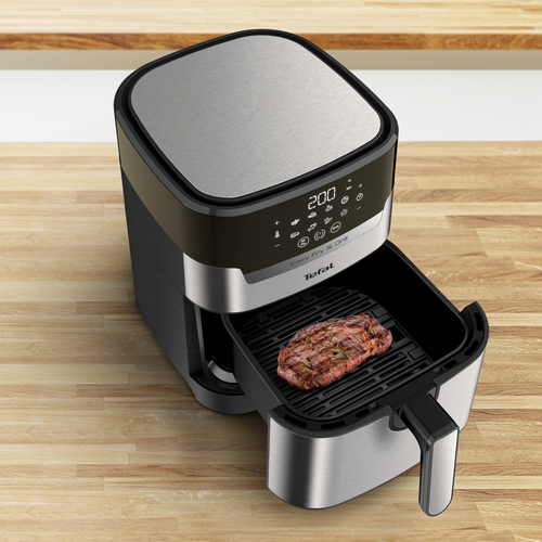 Tefal Easy Fry & Grill XL Precision EY505D Rvs, afbeelding 9