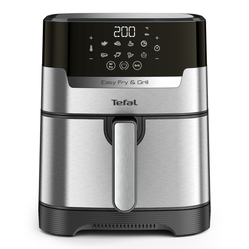 Tefal Easy Fry & Grill XL Precision EY505D Rvs, afbeelding 2