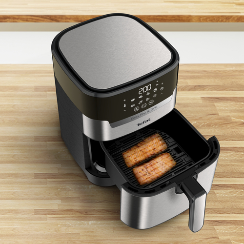 Tefal Easy Fry & Grill XL Precision EY505D Rvs, afbeelding 10