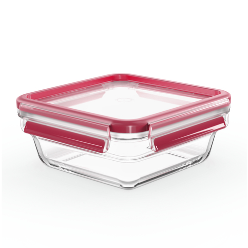 Tefal MasterSeal N10414 Nelinurkne Karp 0,8 l Läbipaistev, Punane 1 tk