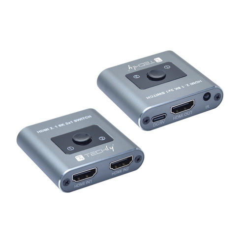 Techly IDATA HDMI-2128KT videokommutaator