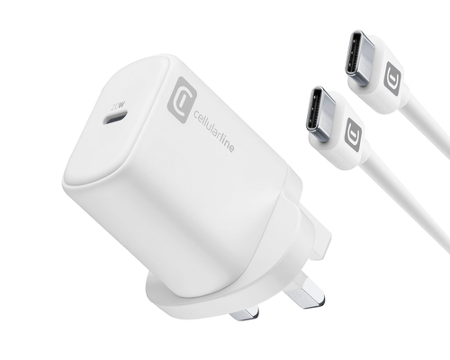 Cellularline Wall Charger Kit for iPhone