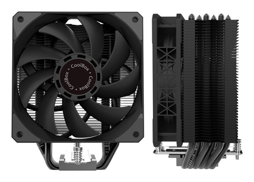 CoolBox Refrigerador CPU H6 Black
