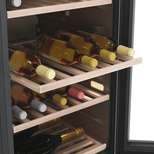Haier Wine Bank 50 Series 7 HWS78TGDFH1SW Compressor wine cooler Freestanding Black 77 bottle(s) – image 6