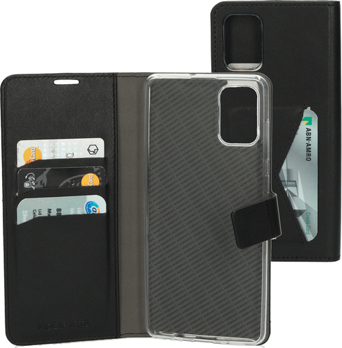 Mobiparts Classic Wallet Case Samsung Galaxy A71 (2020) Black – image 1