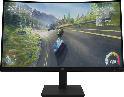 HP X27c Computerbildschirm 68,6 cm (27) 1920 x 1080 Pixel Full HD Schwarz