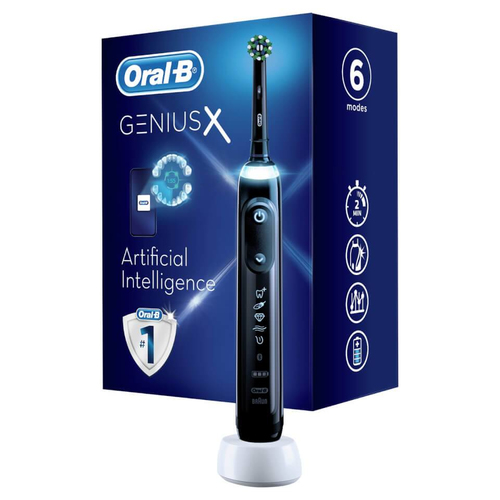 Oral-B Genius X Adulto Escova Oscilante Preto