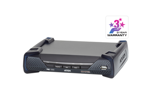 4K HDMI KVM OVER IP W/ POE RECEIVER UNIT
