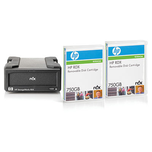 HP StorageWorks RDX750 External Removable Disk Backup System