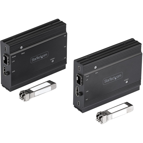 StarTech.com 4K HDMI KVM Extender over GlasvezelFIber, HDMI Video & USB Remote KVM SwitchConsole Extender tot 300m (MultiMode), 2x 10G MMF SFP+, afbeelding 3