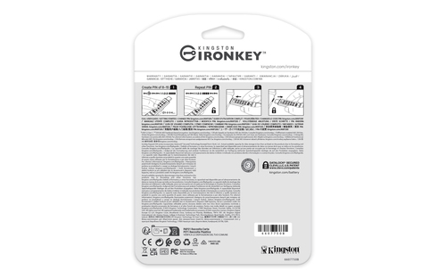 KINGSTON 32GB USB-C IronKey Keypad 200C