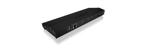 ICY BOX IB-DK2701-TB3 Wired Thunderbolt 3 Black