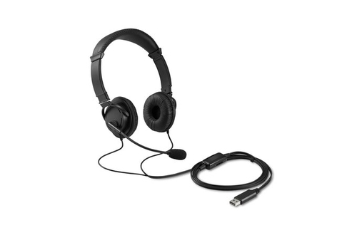 Kensington USB Hi-Fi Headphones with Mic and Volume Control. Product type: Headset, Wearing style: Head-band, Recommended 