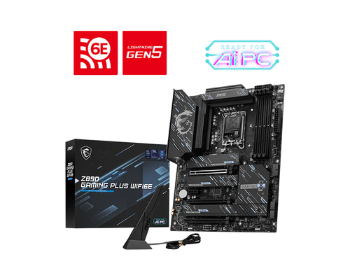 MSI Z890 GAMING PLUS WIFI6E материнская плата Intel Z890 LGA 1851 (Socket V1) ATX