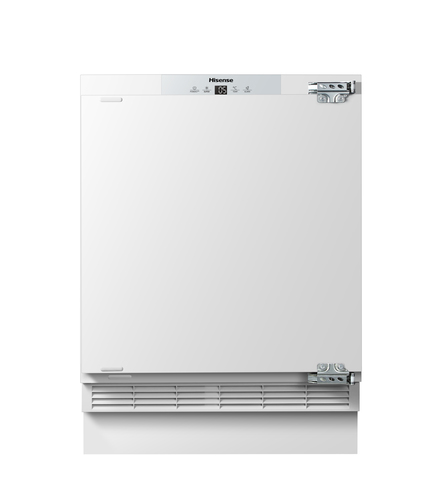 Hisense RUL178D4AWE Integrated Undercounter Fridge - Fixed Hinge, White - image 1