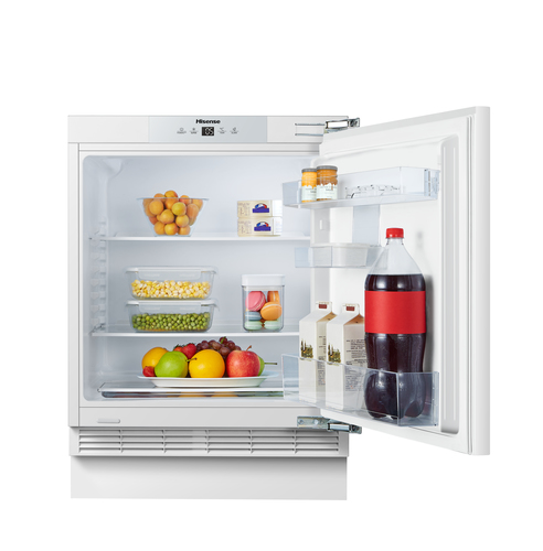 Hisense RUL178D4AWE Integrated Undercounter Fridge - Fixed Hinge, White - image 3