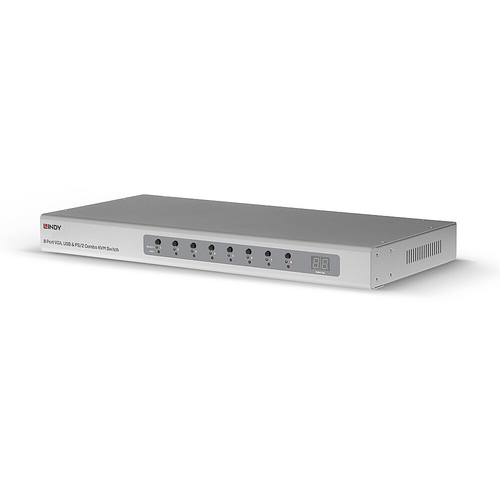 Lindy KVM Switch 8 Port VGA, USB & PS/2 Combo, afbeelding 2