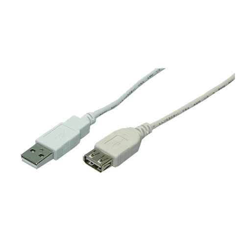 LogiLink CU0010 USB кабель USB 2.0 2 m USB A 0,48 Gbit/s 2,5 W Черный