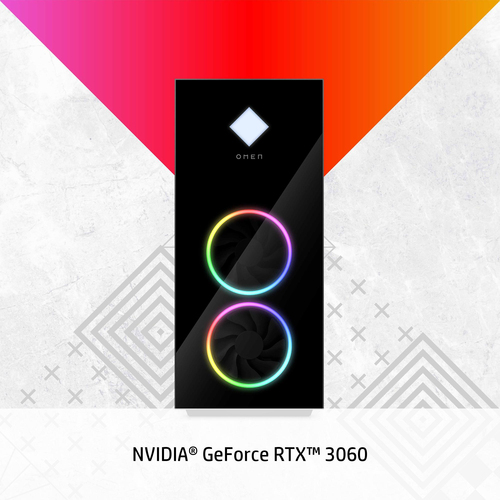 PC Omen 6J9N5EA R5-5600G/HyperX 16GB/1TB SSD PCIe/RTX3060 12GB/Win11Plus