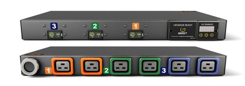 Vertiv I10117L power distribution unit (PDU) 6 AC outlet(s) 1U Black