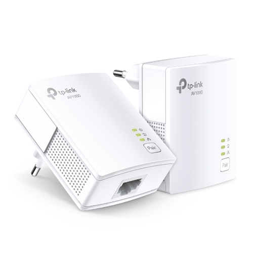 TP-LINK Powerline Gbit AV1000 1xLAN Kit Kit bestehend aus 2 TL-PA7019 Adaptern