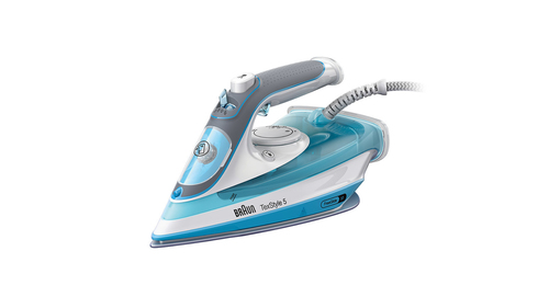 Braun Steam Iron, 2800W Texstyle 5 in Blue Blue - image 1