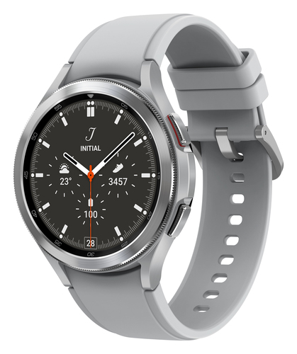 Samsung SM-R895 Galaxy Watch4 Classic Smartwatch stainless steel 46mm 4G silver DE