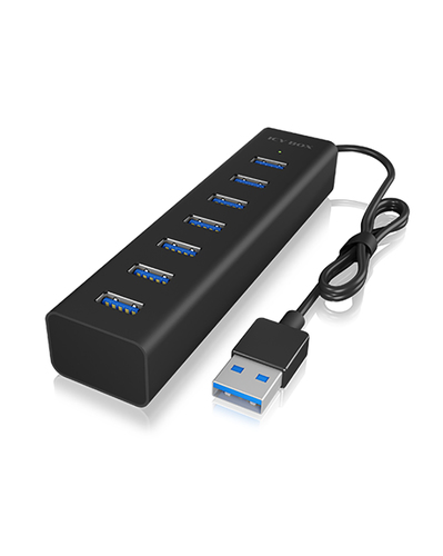 ICY BOX IB-HUB1700-U3 usb-hub, afbeelding 2