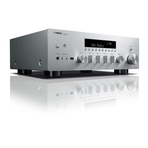 Yamaha R-N600A Receiver Zilver, afbeelding 2