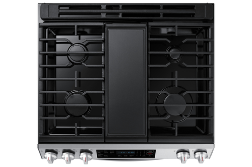 Samsung NX60A8315SS cooker Freestanding cooker Electric Gas Black, Stainless steel – image 8