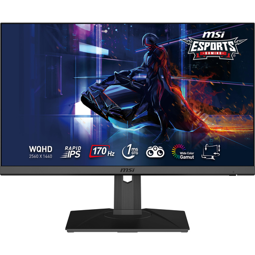 G272QPF MONITOR MSI GAMING 27P IPS 170HZ 2K 2560X1440 1MS 1DP 2HDMI G272QPF