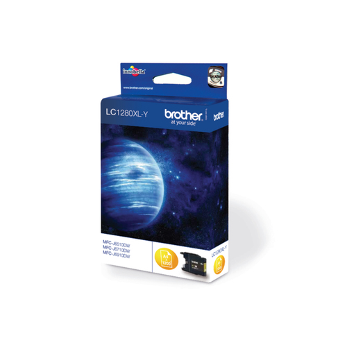 Original Brother LC1280XLY High Capacity Yellow Ink Cartridge - image 2