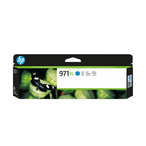 Original HP 971XL Cyan Ink Cartridge 6.6k - image 1