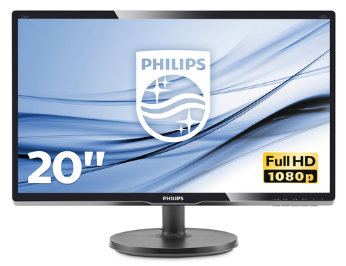 Philips V Line LCD monitor with LED backlight 200V4QSBR/01 – image 3