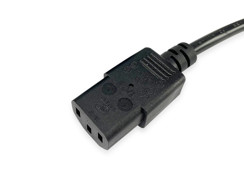 Equip IEC-Stroomkabel UK-BS1363 -> C13 2m St/Bu zwart, afbeelding 2