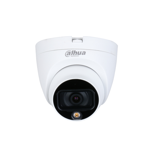 DAHUA HACHDW1209TLQPLED Camara Domo Full Color de 2 Megapixeles/ 1080p/ Lente de 28mm/ 106 Grados de Apertura/ Leds para 20 Metros/ Starlight/ IP67/ DH-HAC-HDW1209TLQN-LED-0280B - DH-HAC-HDW1209TLQN-LED-0280B