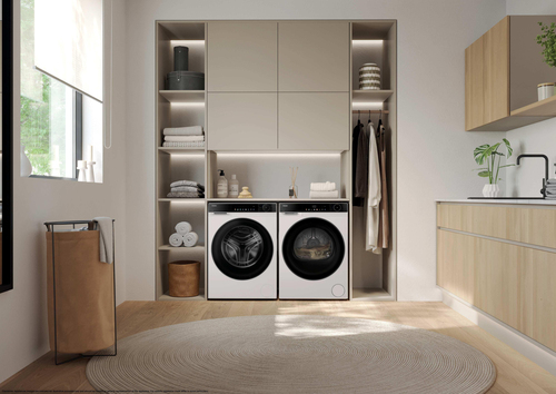 Haier HD80-C657U1 tumble dryer Freestanding Front-load – image 7