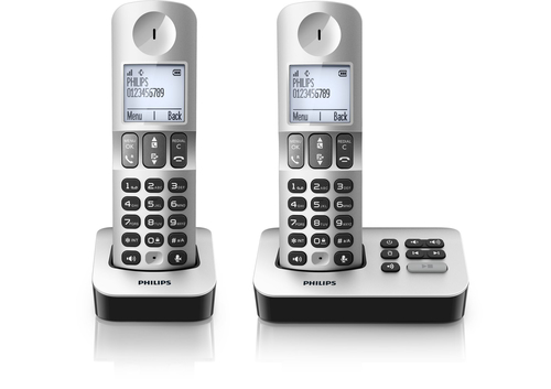 Philips D5052S/FR telephone DECT telephone Caller ID Silver – image 2