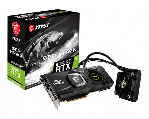 MSI SEA HAWK GeForce RTX 2080 SUPER X NVIDIA 8 GB GDDR6