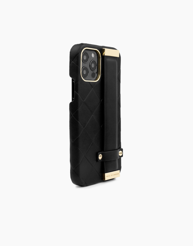 iDeal of Sweden Statement Case iPhone 12/12P Braided Smooth Noir – image 5